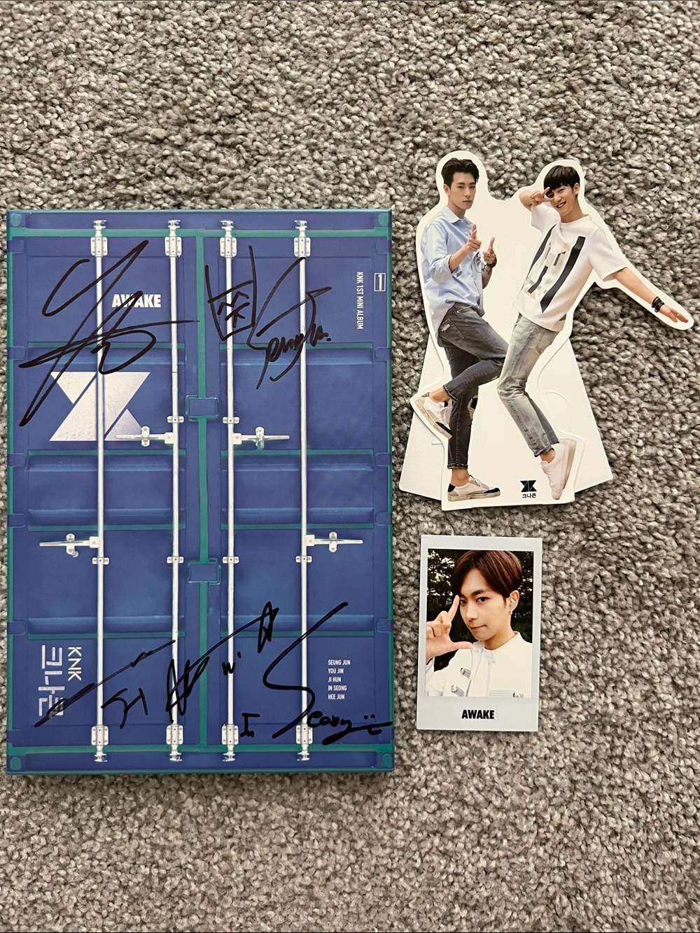Signed kpop album KNK